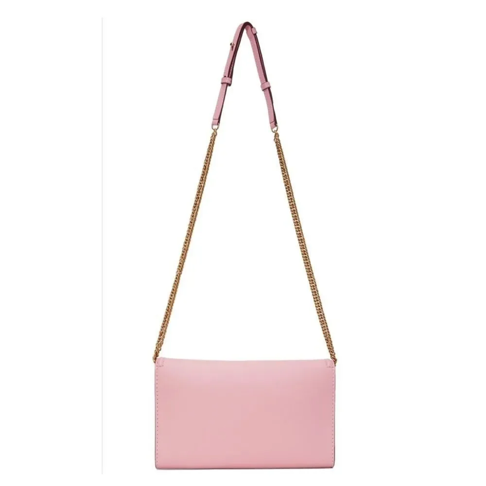 Alexander McQueen Clutch Shoulder Bag - Barbie Pink - Handbag - Designer - Gold - Picture 5 of 14